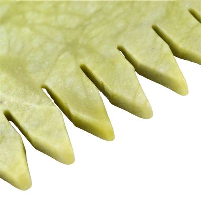 Μασάζ Στυλ Χτένις Φυσικό Xiuyan Jade Gua Sha Scalp Guasha Πέτρα Κεφαλή Μασάζ Μαλλιά Υγεία Φροντίδα Σαλόνι ομορφιά εργαλείο