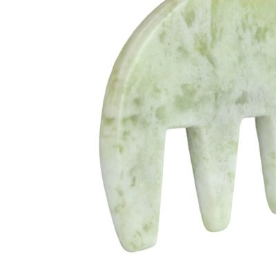 Μασάζ μυών 100% φυσικό Xiuyan Jade Gua Sha Ξερίζοντας Comb Guasha πέτρα Guasha πρόσωπο σπα μασάζ σώμα φροντίδα του δέρματος εργαλείο ομορφιάς
