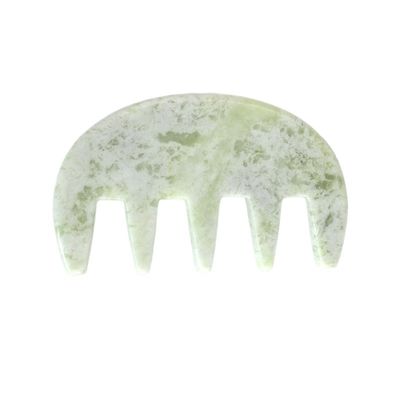 Μασάζ μυών 100% φυσικό Xiuyan Jade Gua Sha Ξερίζοντας Comb Guasha πέτρα Guasha πρόσωπο σπα μασάζ σώμα φροντίδα του δέρματος εργαλείο ομορφιάς