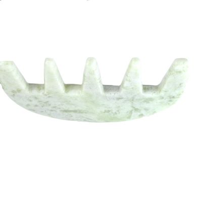 Μασάζ μυών 100% φυσικό Xiuyan Jade Gua Sha Ξερίζοντας Comb Guasha πέτρα Guasha πρόσωπο σπα μασάζ σώμα φροντίδα του δέρματος εργαλείο ομορφιάς