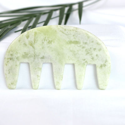Μασάζ μυών 100% φυσικό Xiuyan Jade Gua Sha Ξερίζοντας Comb Guasha πέτρα Guasha πρόσωπο σπα μασάζ σώμα φροντίδα του δέρματος εργαλείο ομορφιάς