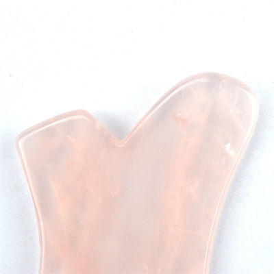 Μασάζ προσώπου 2024 Rose Quartz Gua Sha Stone for Body Self Φροντίδα του δέρματος και εξοπλισμός μασάζ σώματος Ιδιότητες