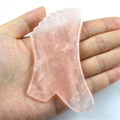 Μασάζ προσώπου 2024 Rose Quartz Gua Sha Stone for Body Self Φροντίδα του δέρματος και εξοπλισμός μασάζ σώματος Ιδιότητες