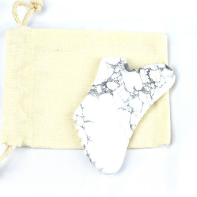 Εξοπλισμός μασάζ υγείας σώματος 2024 Howlite Gua Sha Scraping Board για εργαλείο ομορφιάς