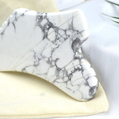Εξοπλισμός μασάζ υγείας σώματος 2024 Howlite Gua Sha Scraping Board για εργαλείο ομορφιάς