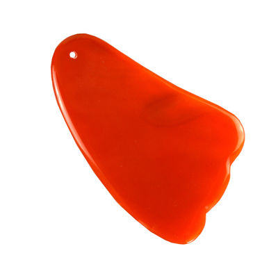 2024 Natual Carnelian Gua Sha Scraping Massage Board Red Agate Guasha Μασάζ προσώπου για όλο το σώμα Κρυστάλλινο εργαλείο σπα