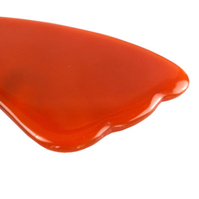2024 Natual Carnelian Gua Sha Scraping Massage Board Red Agate Guasha Μασάζ προσώπου για όλο το σώμα Κρυστάλλινο εργαλείο σπα