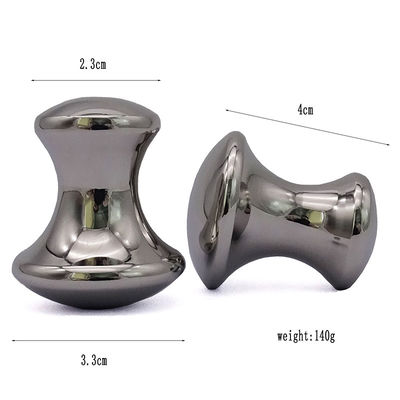 Gua Sha Ατσάλινο Μασάζ Μανιτάρια Καυτή πέτρα 3,5*3,5*2,1 ίντσες Μέγεθος και αποτελεσματικότητα