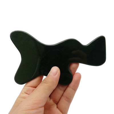 Υψηλά συνιστώμενη πέτρα Nephrite Jade Guasha για τα χέρια του λαιμού και τα εργαλεία μασάζ ολόκληρου του σώματος OEM / ODM αποδεκτό