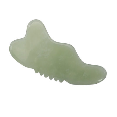 Xiuyan Jade Gua Sha Μέσο μασάζ για το πρόσωπο Σκουπτούρα Μασάζ σώματος Προωθεί την κυκλοφορία του αίματος και μειώνει την ένταση Εύκολο να κρατήσει