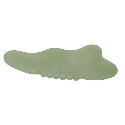 Xiuyan Jade Gua Sha Μέσο μασάζ για το πρόσωπο Σκουπτούρα Μασάζ σώματος Προωθεί την κυκλοφορία του αίματος και μειώνει την ένταση Εύκολο να κρατήσει