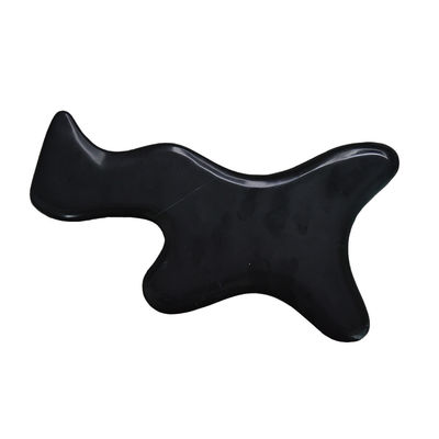Μαύρη πέτρα Bian Gua Sha Scraping πλακέτα μασάζ για πλήρη σωματική λεμφική αποστράγγιση και ανακούφιση από τον πόνο