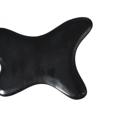 Μαύρη πέτρα Bian Gua Sha Scraping πλακέτα μασάζ για πλήρη σωματική λεμφική αποστράγγιση και ανακούφιση από τον πόνο
