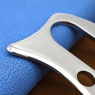 100*80*4.5mm ΜΑΣΑΖΗ Ατσάλινο Guasha ξύσιμο εργαλεία μασάζ Iastm μεταλλικό Gua Sha για τη μείωση ρυτίδων Νέο σχέδιο