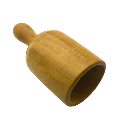 Κίτρινο ξύλινο Guasha Massage Cupping Set ξύλινη θεραπεία Gua Sha εργαλεία σώματος ξύλινα εργαλεία μασάζ υγείας με μουσική λειτουργία