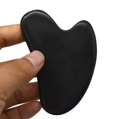 Σχήμα καρδιάς Bian Stone Jade Guasha Stone Gua Sha εργαλεία με λειτουργία ελέγχου χρόνου και 78 * 54 * 5mm μέτρηση