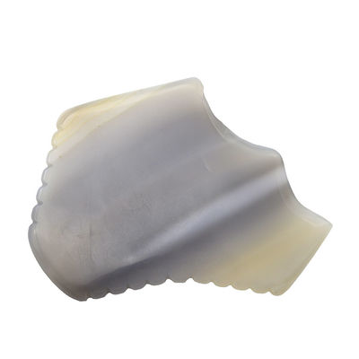 9.2*5.7*0.35 Αγάτη Gua Sha Πετρό εργαλεία για μασάζ προσώπου Ροζ Μαύρο Γκρίζο Λευκό Γκρίζο Μασάζ προσώπου Υγεία