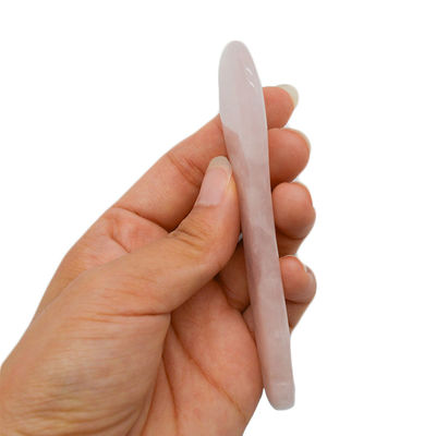 2024 Προϊόντα Τρέντινγκ Ροζ Κουάρτς Stick Stone Gua Sha Pen για τα μάτια και το πρόσωπο Φυσική νεφρίτιδα Υγεία