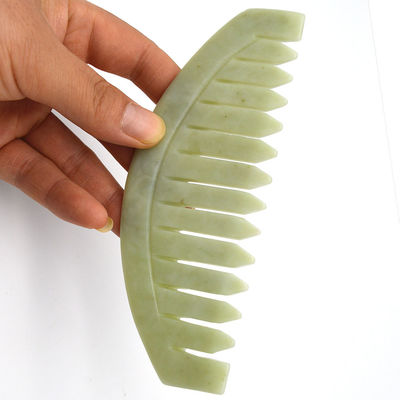 Μασάζ προσώπου 2019 Gua Sha Xiuyan Jade Scraping Massage Comb με μαλλιά για να ρυθμίσει τη λειτουργία ρυθμίζει το σώμα