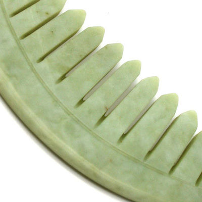 Μασάζ προσώπου 2019 Gua Sha Xiuyan Jade Scraping Massage Comb με μαλλιά για να ρυθμίσει τη λειτουργία ρυθμίζει το σώμα