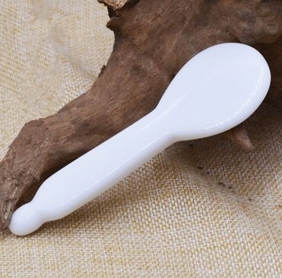 Φυσικό κεραμικό Gua Sha ξύρισμα εργαλεία προσώπου για μασάζ Guasha σώμα λευκό χειροκίνητο