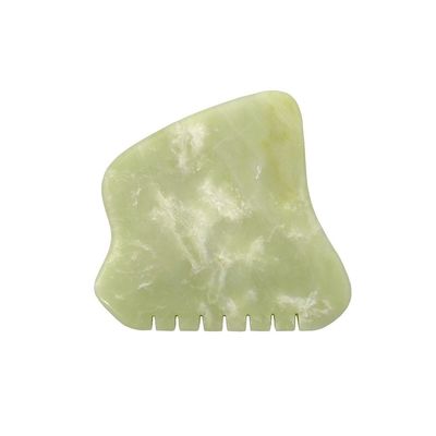 Φυσικό Bian Stone Facial Guasha Scraping Tool Mode No abk-204 Ιδιωτική ετικέτα Gua Sha Jade Therapy Μέσα μασάζ προσώπου