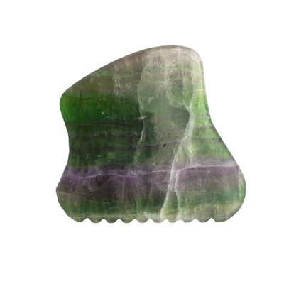 Φυσικό Bian Stone Facial Guasha Scraping Tool Mode No abk-204 Ιδιωτική ετικέτα Gua Sha Jade Therapy Μέσα μασάζ προσώπου