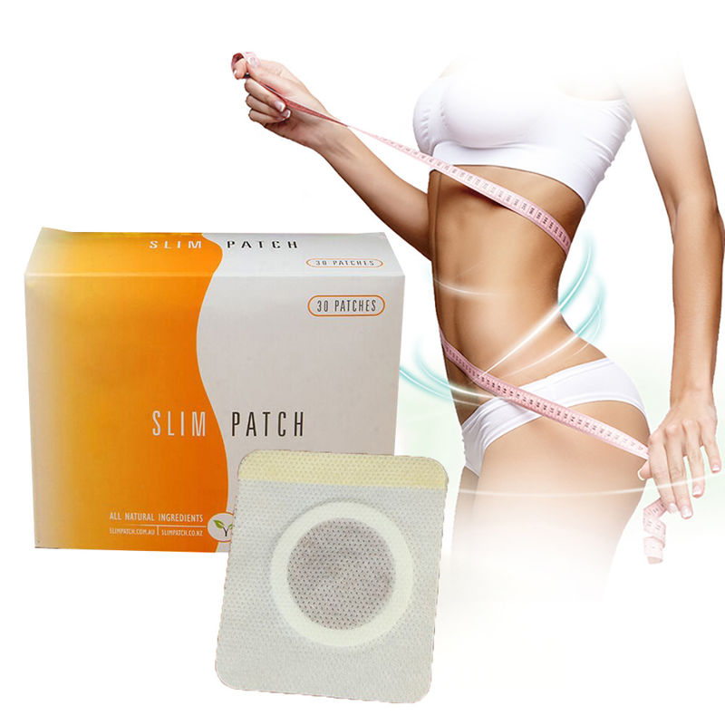 30pcs Μαγνητικό Σώμα Slim Patch Navel κοιλιά Slimming Patches απώλεια βάρους κάψιμο patches για το λίπος στερεοποίηση αυτοκόλλητα λευκό κόκκινο