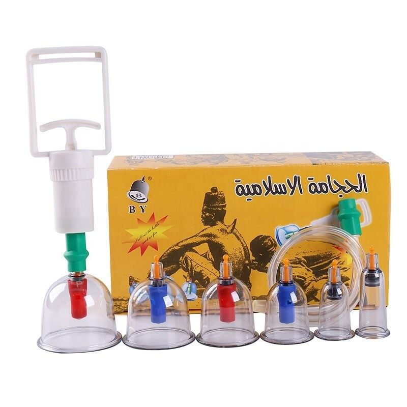 Υγιές Vakuum Cupping Jar Plastic Cupping Set για αντιγηραντική λειτουργία 24*13*8.2cm