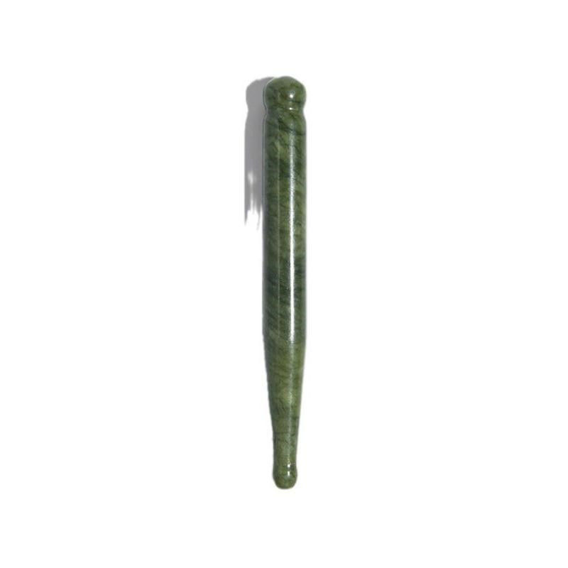 110*12mm Xiuyan Jade Gua Sha Stick Το απόλυτο εργαλείο μασάζ προσώπου και λεμφικής αποχέτευσης