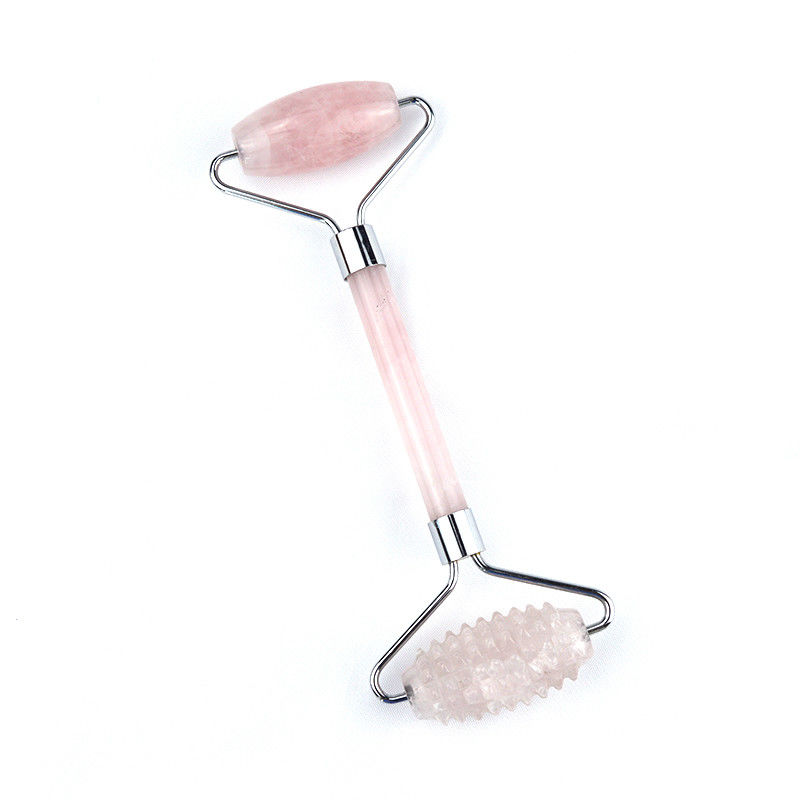 Rose Quartz Face Guasha Massage Roller Face Gua Sha Beauty Lift Massager εργαλεία για απώλεια βάρους και αντιγήρανση οφέλη