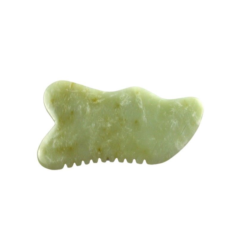 9.2*4.6cm Gua Sha Προσωπικό εργαλείο Φυσική Xiuyan Jade Stone board για SPA θεραπεία βελονισμού OEM / ODM αποδεκτό