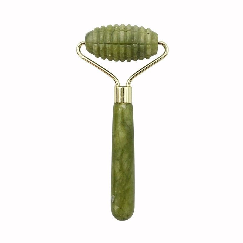 Καλύτερα πωλούμενο φυσικό Xiuyan Jade Facial Roller 100% φυσικό μασάζ από jade για μασάζ προσώπου και ομορφιά