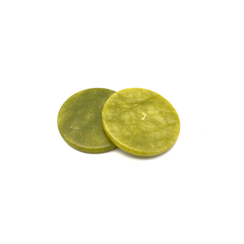 Μασάζ προσώπου XiuYan Jade Round Jade Glue Gasket Eyelah επέκταση πέτρα βλεφαρίδες επέκταση για ομορφιά βελτίωση μασάζ