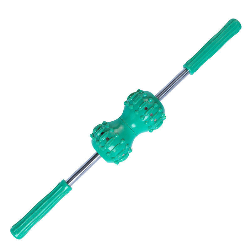 PVC Strong Magnetic Double Ball Back Massager Body Meridian Massage Roller Εγχειρίδιο Μασάζ Ακούπιουποϊντ Stick Επαγγελματικό πλεονέκτημα εξυπηρέτησης