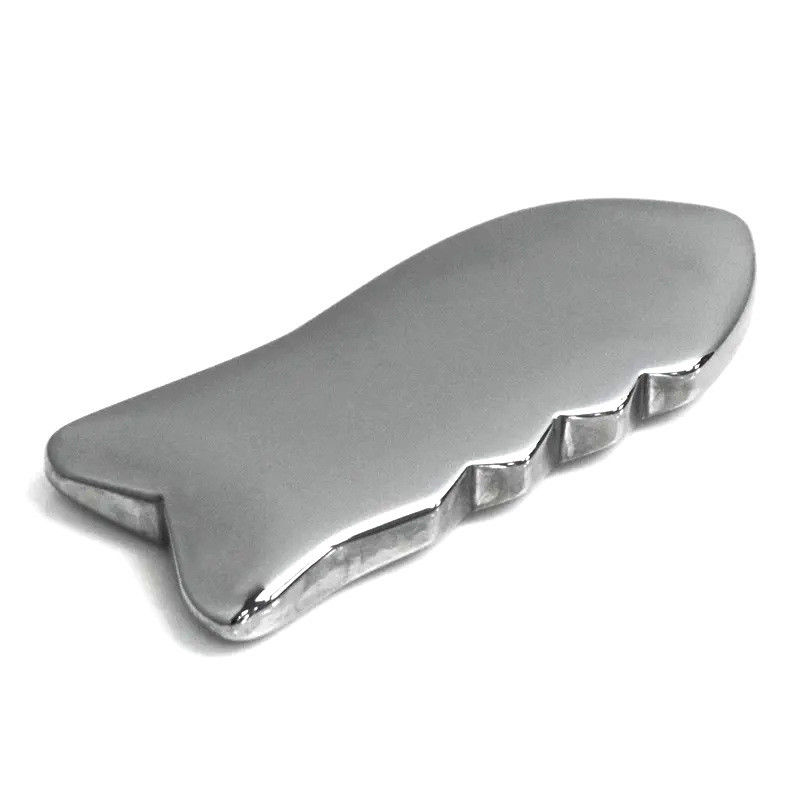 Τεραχέρτζ Gua Sha ξύρισμα εργαλείο μασάζ με Energy Stone και βελονισμό σημείο μασάζ 91 * 37mm