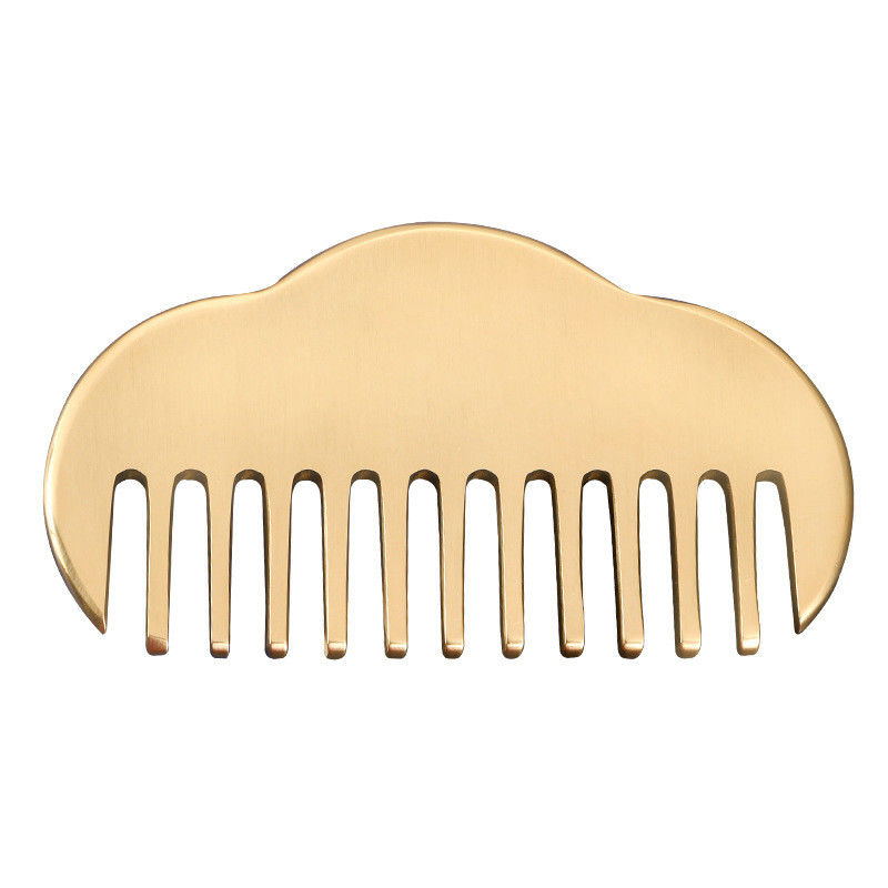 Ετικέτα Guassha Scraping Tool 100% Brass Gua Sha Comb για βελτίωση της κυκλοφορίας του αίματος και μασάζ
