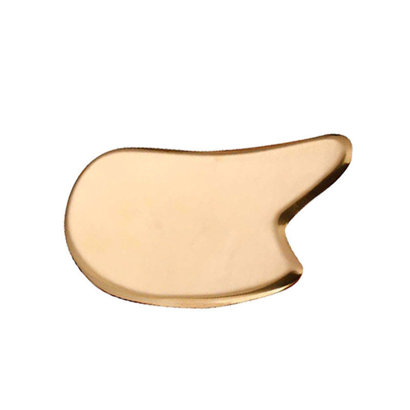 Αποτελεσματικό και μυϊκό μασάζ Brass Guasha Scraping Massage Board Metal Brass Guasha για μασάζ φροντίδας του δέρματος 2024