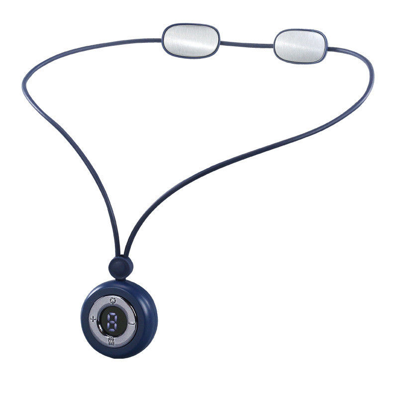 Τοποθεσία μασάζ 2024 Smart Electric Pulse Mini Neckband Therapy Μασάζ για προστασία του λαιμού και προσαρμοσμένο λογότυπο