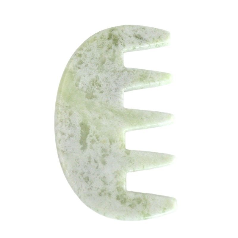 Μασάζ μυών 100% φυσικό Xiuyan Jade Gua Sha Ξερίζοντας Comb Guasha πέτρα Guasha πρόσωπο σπα μασάζ σώμα φροντίδα του δέρματος εργαλείο ομορφιάς