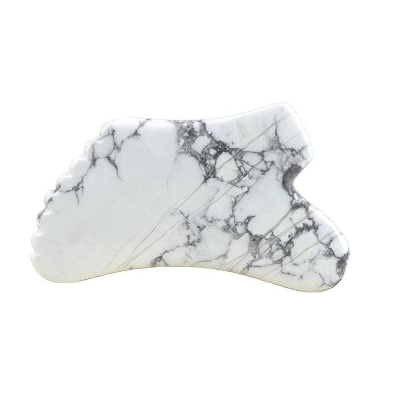 Εξοπλισμός μασάζ υγείας σώματος 2024 Howlite Gua Sha Scraping Board για εργαλείο ομορφιάς