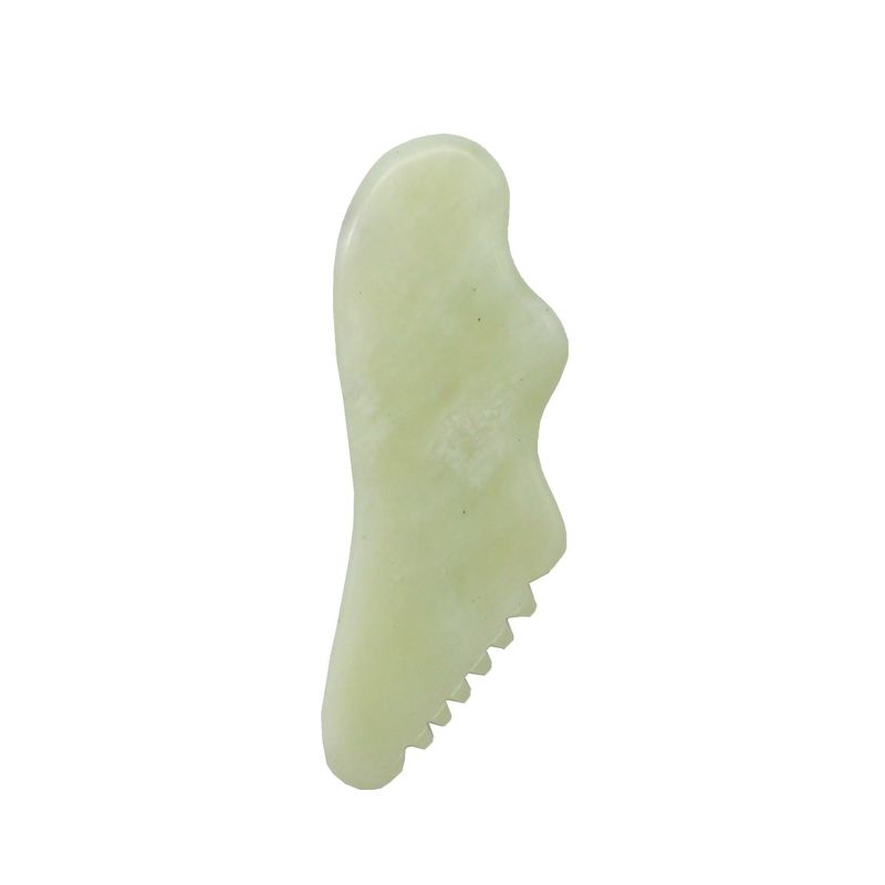 Λευκή Xiuyan Jade Gua Sha Το απόλυτο μουσικό εργαλείο για την αναζωογόνηση του προσώπου και την χαλάρωση